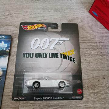 hot wheels Toyota 2000GT Roadster 007 James Bond Live Twice beschikbaar voor biedingen