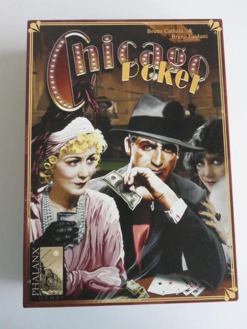 Chicago Poker Spel NIEUW, Hobby en Vrije tijd, Gezelschapsspellen | Kaartspellen, Nieuw, Een of twee spelers, Drie of vier spelers
