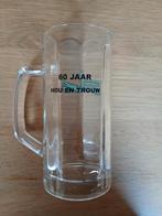 Grolsch glazen pul 0,3 liter - 60 jaar hou en trouw, Verzamelen, Ophalen of Verzenden, Nieuw, Pul(len), Grolsch