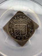 Groningen. 6 1/4 Stuiver 1672, Postzegels en Munten, Munten | Nederland, Vóór koninkrijk, Zilver, Losse munt, Overige waardes