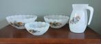 Vintage set arcopal glas, Ophalen of Verzenden