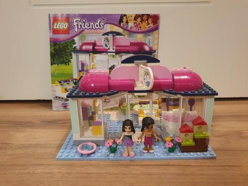 Lego Friends Heartlake Dierensalon - 41007 Compleet+boekje!, Kinderen en Baby's, Speelgoed | Duplo en Lego, Zo goed als nieuw