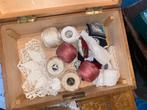 Prchtige naaidoos met inhoud., Hobby en Vrije tijd, Naaien en Fournituren, Verzenden, Gebruikt