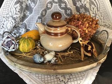 Vintage keramisch theepotje  West Germany beschikbaar voor biedingen