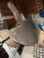 oud houten dolfijn   schommelstoel, Ophalen