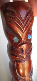 Kiwi Maori~Nieuw-Zeelandse God~Houtsnijwerk handwerk, Ophalen of Verzenden