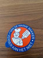 1704 Vintage Bakkerij Sommers Uden Sticker, Ophalen of Verzenden, Gebruikt