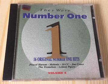CD Various - They Were Number One (Volume 4) Verzamel beschikbaar voor biedingen