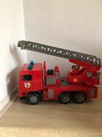 Bruder brandweer - brandweerauto groot, Kinderen en Baby's, Speelgoed | Speelgoedvoertuigen, Ophalen of Verzenden, Gebruikt