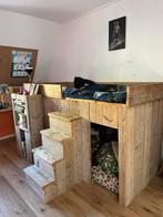 Houten Hoogslaper van Zomerzoen!, Ophalen, Met plank(en), Gebruikt, 75 cm of meer