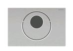 Geberit Sigma 10 flush plate  round RVS., Doe-het-zelf en Verbouw, Sanitair, Verzenden, Nieuw, Rvs, Toilet