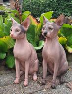 Polyester sphynxen beelden, Ophalen, Nieuw, Kunststof, Dierenbeeld