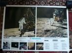 Apollo 11 landing poster, Ophalen, Rechthoekig Liggend, Zo goed als nieuw, A1 t/m A3