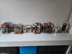 Miniatuur huisjes & winkeltjes – set van 8, Hobby en Vrije tijd, Knutselen, Ophalen of Verzenden, Zo goed als nieuw