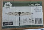 Parasol met led, Tuin en Terras, Ophalen of Verzenden, Zo goed als nieuw