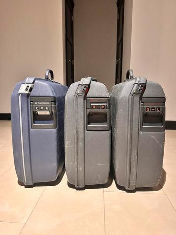Grote Samsonite koffers met cijferslot (set of individueel) beschikbaar voor biedingen