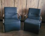 2 x fauteuil / relax stoel donkergrijs / antraciet, Huis en Inrichting, Stoelen, Ophalen, Gebruikt, Twee, Stof