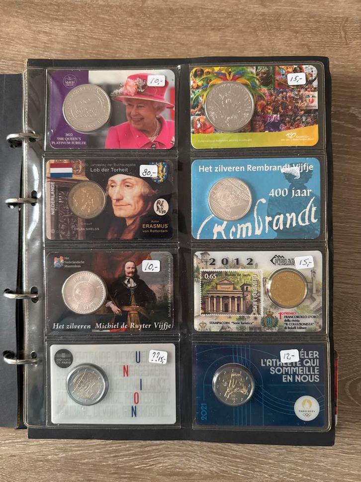 Diverse verzameling munten, Postzegels en Munten, Munten | Europa | Niet-Euromunten, Losse munt, Overige landen, Goud, Ophalen of Verzenden