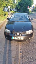 Seat Ibiza 2007 Zwart, weinig kilometers, Auto's, Seat, Voorwielaandrijving, 4 cilinders, Handgeschakeld, Grijs