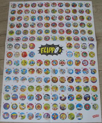 5 Verschillende flippo stickerbladen en poster nieuw staat beschikbaar voor biedingen
