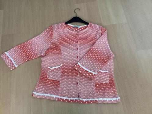 Vrolijk vestje van Aldo Martins maat 42/44, Kleding | Dames, Truien en Vesten, Zo goed als nieuw, Maat 42/44 (L), Oranje, Ophalen of Verzenden