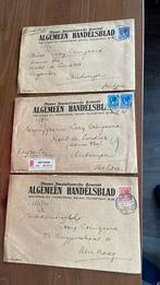 1930 3x envelop nieuwe Amsterdamsche courant, Ophalen of Verzenden, Envelop