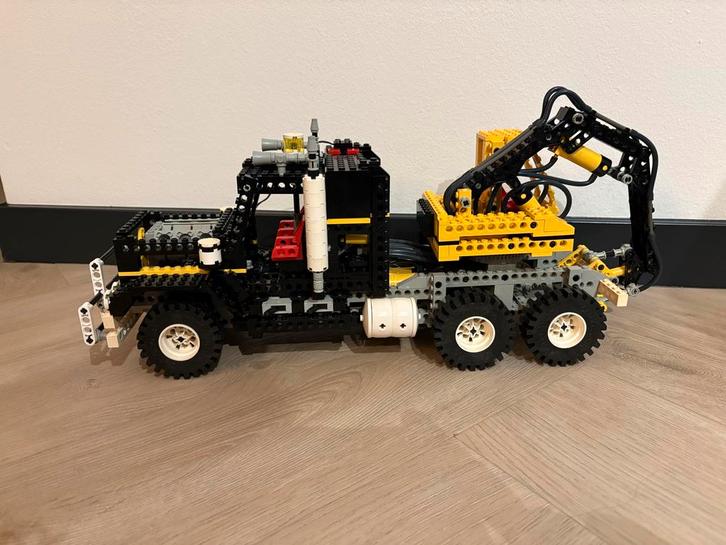 Lego Technic 8868 - Vrachtwagen met kraan, Kinderen en Baby's, Speelgoed | Duplo en Lego, Gebruikt, Lego, Complete set, Ophalen of Verzenden
