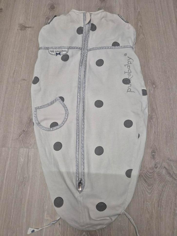 Mooie Puckababy Mini 3-6M Inbakerslaapzak, Kinderen en Baby's, Dekens, Slaapzakjes en Inbakerproducten, Zo goed als nieuw, Bakerzak of Bakerdoek