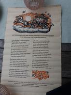 Rijmprent Juliana & Bernhard 1937, Antiek en Kunst, Ophalen of Verzenden, P.C. Boutens