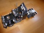 Zwarte Wedico Peterbilt truck, Elektro, Gebruikt, Schaal 1:14, Ophalen of Verzenden