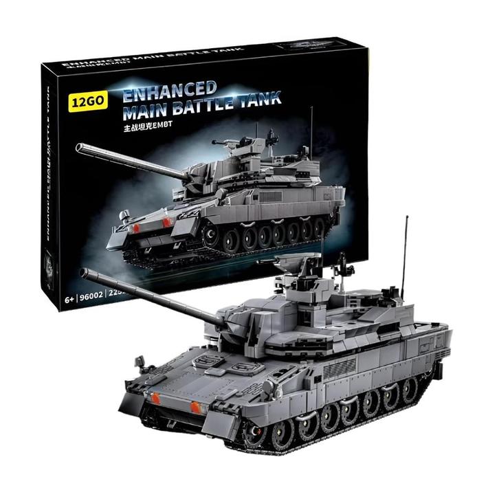 12GO 96002 Enhanced Main Battle Tank, Kinderen en Baby's, Speelgoed | Bouwstenen, Nieuw, Overige merken, Ophalen of Verzenden