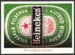 Heineken - Dit rondje is voor jou., Verzamelen, Biermerken, Verzenden, Nieuw, Heineken