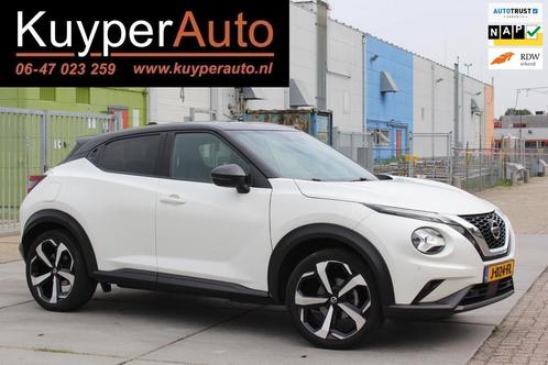 Nissan Juke 1.0 DIG-T Tekna 1E EIG RONDOM CAMERA BOSE KEYLES, Auto's, Nissan, Bedrijf, Te koop, Juke, 360° camera, ABS, Adaptive Cruise Control