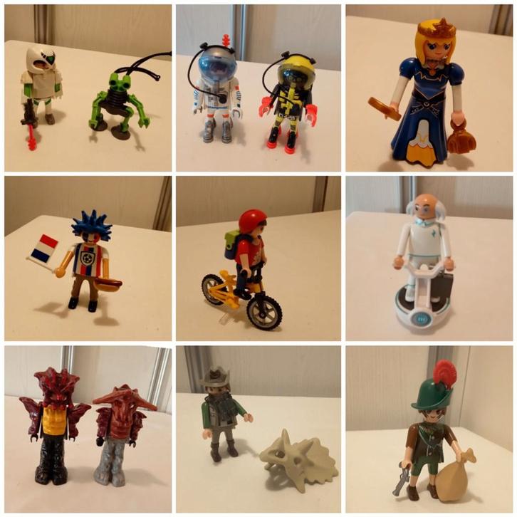Playmobil diverse sets tuinman, lenora, robot, astronaut, co, Kinderen en Baby's, Speelgoed | Playmobil, Zo goed als nieuw, Complete set