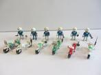 Playmobil 6 Vintage politie motoren agenten met motoren 3572, Ophalen of Verzenden, Gebruikt, Los playmobil