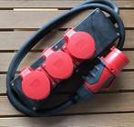 PCE CEE 32A volrubber verdeelblok 380V - 400V AC, Verzenden, Nieuw, Gereedschap