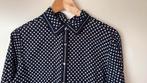 Scotch & Soda Polka Dot Blouse Maat M, Kleding | Dames, Ophalen of Verzenden, Gedragen, Maat 38/40 (M), Blauw