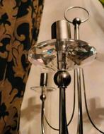 Eichholtz 3 arms chique tafellamp diamantgeslepen schaaltjes, Ophalen of Verzenden, Zo goed als nieuw, 75 cm of meer