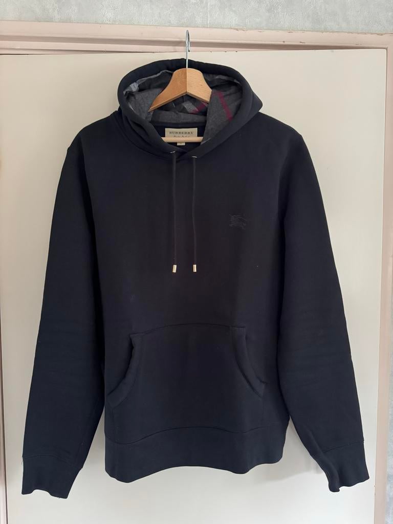 Burberry Hoodie - Maat M - Nieuwstaat, Ophalen of Verzenden, Nieuw, Maat 48/50 (M), Zwart