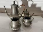 Antiek zilveren theesetje v Bredemeyer (Hilversum 508), Ophalen of Verzenden
