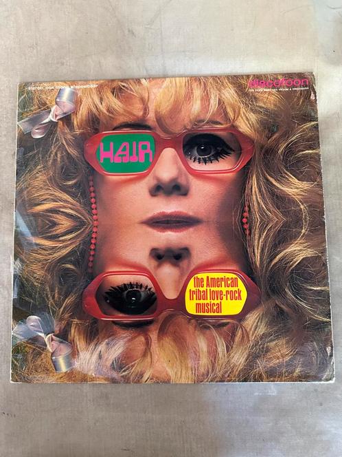 Hair - The American Tribal Love-Rock Musical Vinyl LP, Cd's en Dvd's, Vinyl | Filmmuziek en Soundtracks, Gebruikt, 12 inch, Ophalen of Verzenden