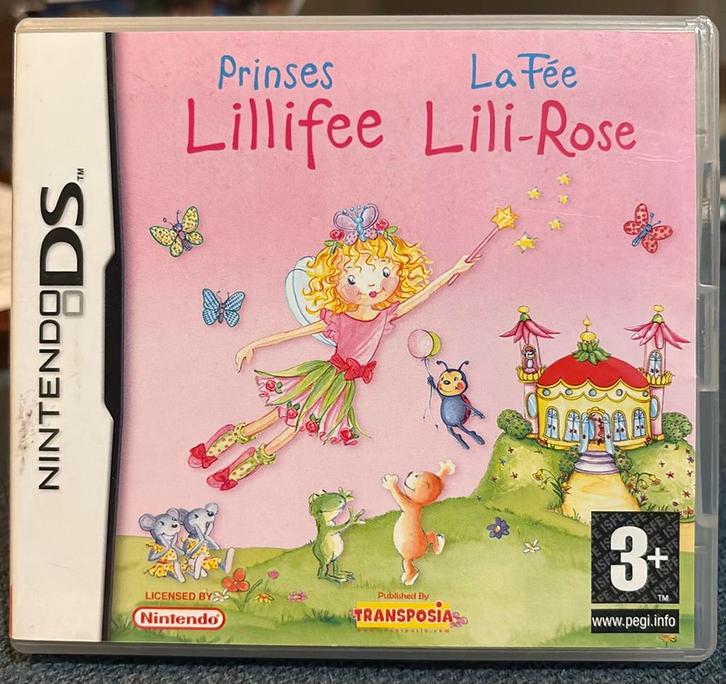 Prinses Lillifee, Spelcomputers en Games, Games | Nintendo DS, Zo goed als nieuw, Puzzel en Educatief, 1 speler, Vanaf 3 jaar