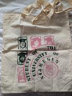 Leuke Tote Bag - Universiteit Nijmegen, Ophalen of Verzenden, Gebruikt, Beige, Shopper