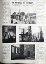Artikel Pagina 1914 - Streefkerk Brand Kerk - Kerkbrand, Ophalen of Verzenden, Voor 1920, Zuid-Holland