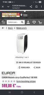 EUROM Mobiele airco CoolPerfect 180 Wifi, Witgoed en Apparatuur, Airco's, Ophalen, Zo goed als nieuw