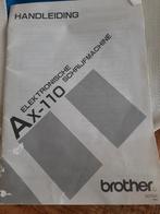 Brother elektrische typemachine, Ophalen, Zo goed als nieuw