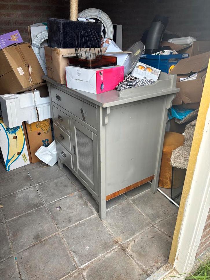 Commode met Lades en Deur, Huis en Inrichting, Kasten | Buffetkasten, Gebruikt, Minder dan 100 cm, 50 tot 100 cm, 50 tot 75 cm