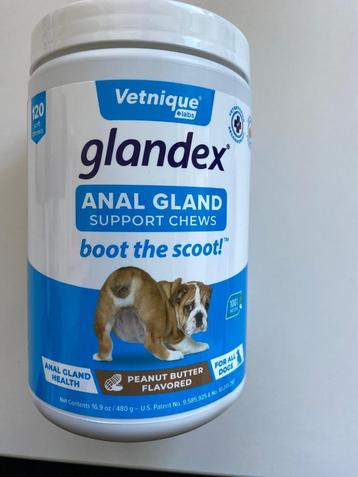 Grote bus Glandex soft (voor spijsvertering en anaalklieren) beschikbaar voor biedingen
