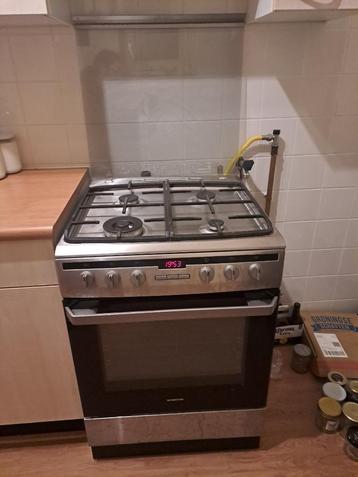 gas/electric fornuis/stove Inventum VFG6034WGRVS beschikbaar voor biedingen