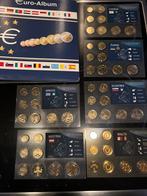 Vergulde Euroset Collectie, Postzegels en Munten, Setje, Overige landen, Goud, Overige waardes